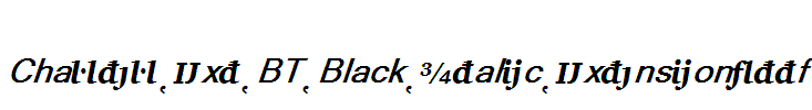 Charter-Ext-BT-Black-Italic-Extension