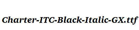 Charter-ITC-Black-Italic-GX