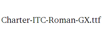 Charter-ITC-Roman-GX