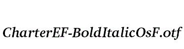 CharterEF-BoldItalicOsF