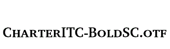 CharterITC-BoldSC