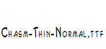 Chasm-Thin-Normal