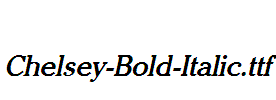 Chelsey-Bold-Italic