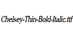 Chelsey-Thin-Bold-Italic