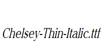 Chelsey-Thin-Italic