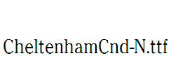 CheltenhamCnd-N