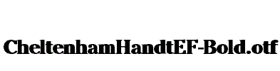 CheltenhamHandtEF-Bold