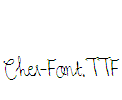 Cher-Font