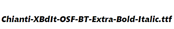 Chianti-XBdIt-OSF-BT-Extra-Bold-Italic