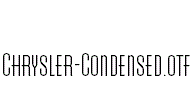 Chrysler-Condensed