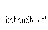 CitationStd