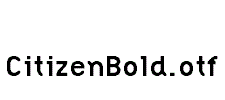 CitizenBold