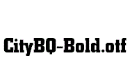 CityBQ-Bold