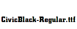 CivicBlack-Regular