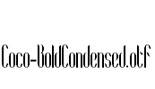 Coco-BoldCondensed