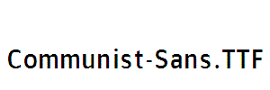 Communist-Sans