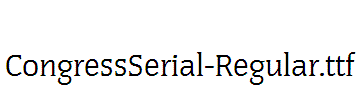 CongressSerial-Regular