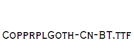 CopprplGoth-Cn-BT