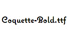 Coquette-Bold
