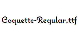 Coquette-Regular