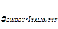 Cowboy-Italic