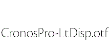 CronosPro-LtDisp