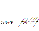 curve-font