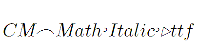 CM_Math-Italic-