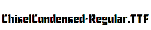 ChiselCondensed-Regular