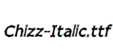 Chizz-Italic