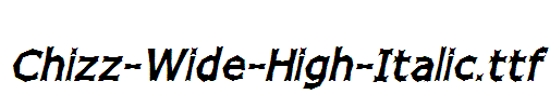 Chizz-Wide-High-Italic