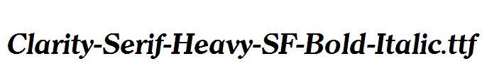 Clarity-Serif-Heavy-SF-Bold-Italic