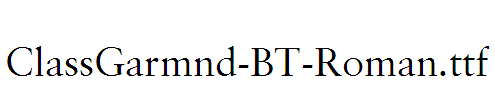 ClassGarmnd-BT-Roman