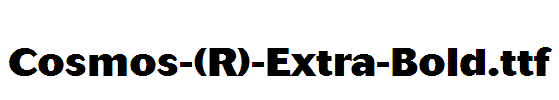 Cosmos-(R)-Extra-Bold