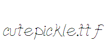 cutepickle