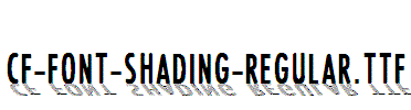 CF-Font-Shading-Regular