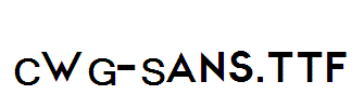 CWG-Sans