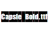 Capsle-Bold