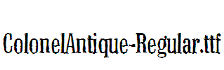 ColonelAntique-Regular