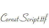 Cornet-Script