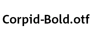 Corpid-Bold
