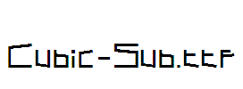 Cubic-Sub