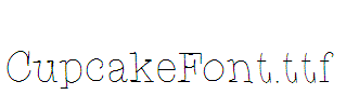 CupcakeFont