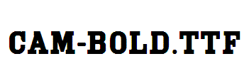 Cam-Bold