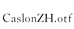 CaslonZH