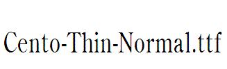 Cento-Thin-Normal