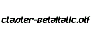 Claster-BETAitalic