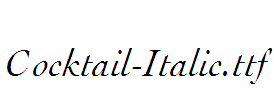 Cocktail-Italic