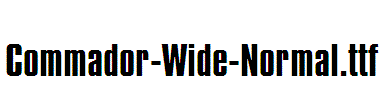 Commador-Wide-Normal