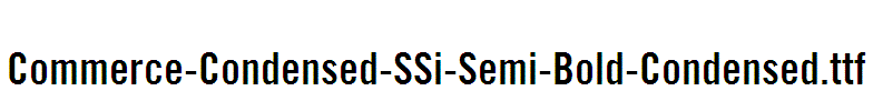 Commerce-Condensed-SSi-Semi-Bold-Condensed